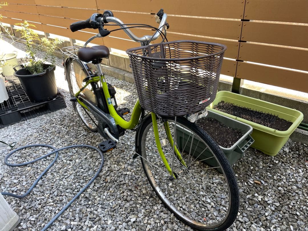 YAMAHA 電動アシスト自転車 グリーン　YAMARA PAS Natura