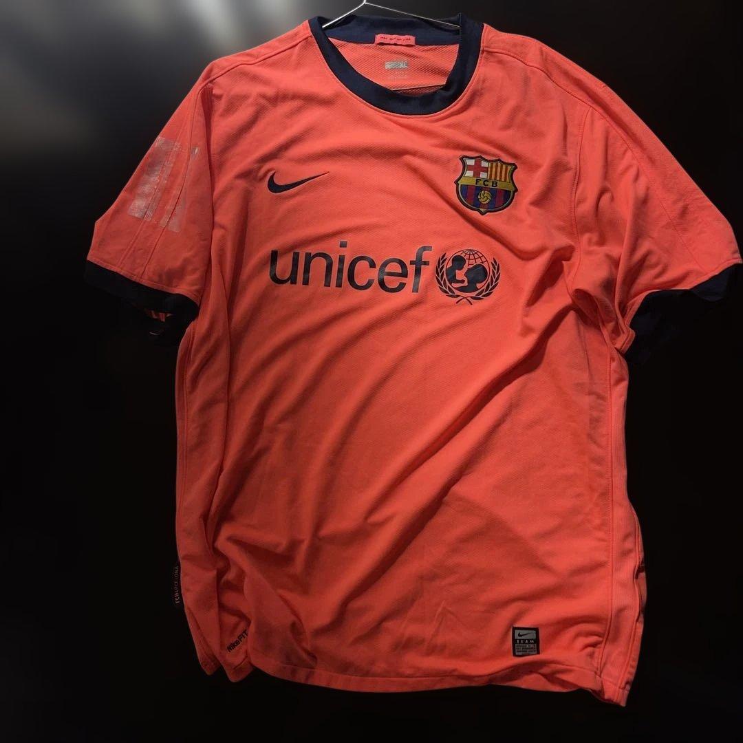 FC Barcelona Nike シャツ XL オレンジ
