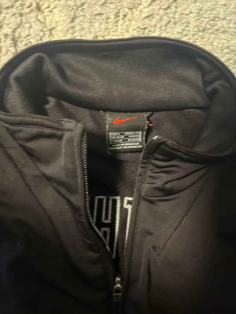 NIKE ナイキ トラックジャケット Lブラック系 古着