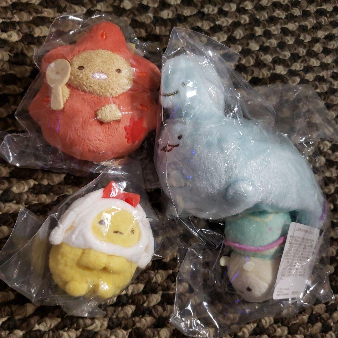 すみっコぐらし　てのりぬいぐるみ11点セット　限定　ユニクロ　庵　京急　とかげ