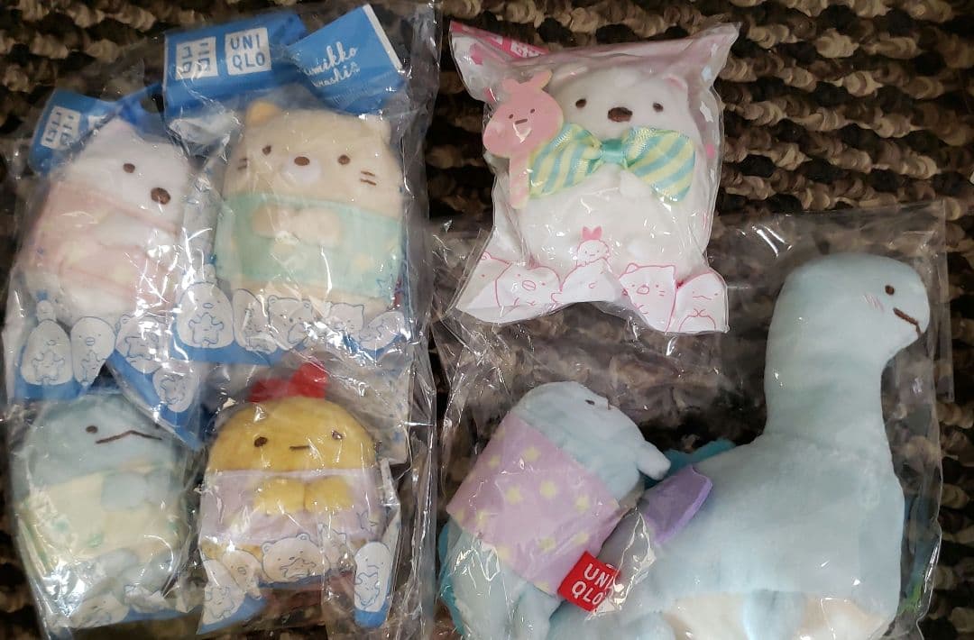 すみっコぐらし　てのりぬいぐるみ11点セット　限定　ユニクロ　庵　京急　とかげ