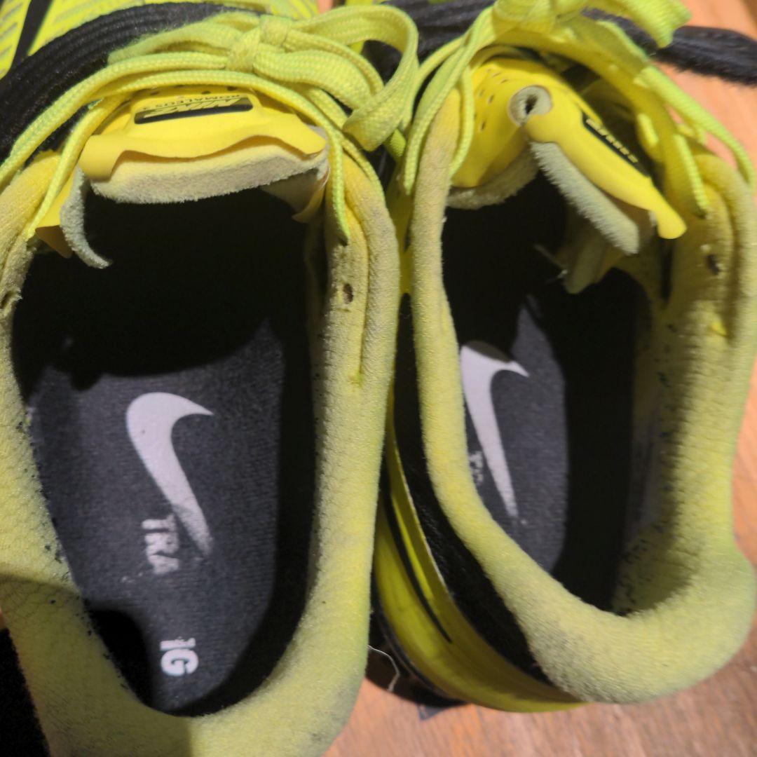 Nike ロマレオス3 パワーリフティングシューズ イエロー ベルクロ　27cm