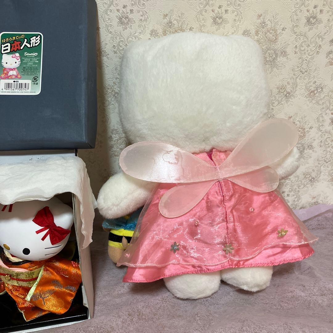 サンリオまとめ売り　レトロキティ　ウサハナぬいぐるみ2005年　マイメロ