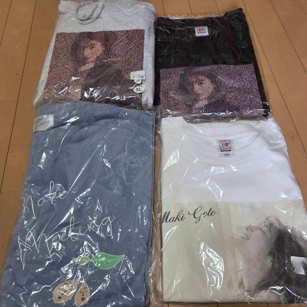 後藤真希 Tシャツ&パーカー 4枚セット