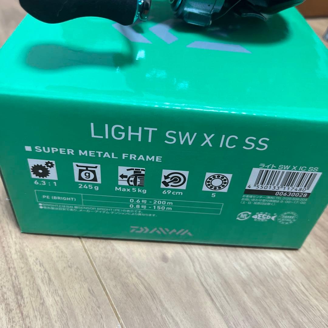 Daiwa LIGHT SW X IC ベイトリール　美品