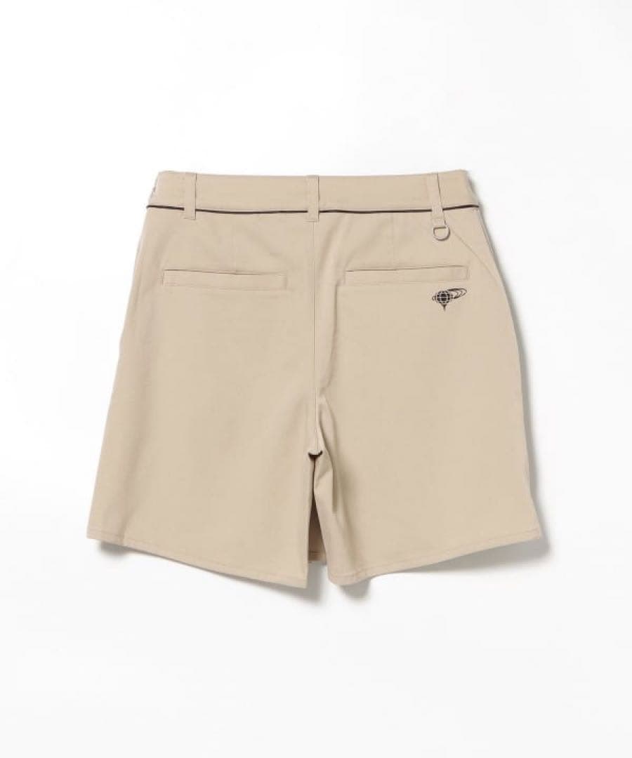 BEAMS GOLF ビームスゴルフ　プリーツ ラップキュロット　 S ベージュ