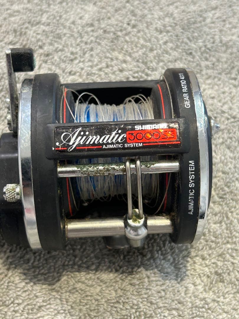 リール OLYMPICGX4000 & SHIMANO Ajiomatic 3000SS