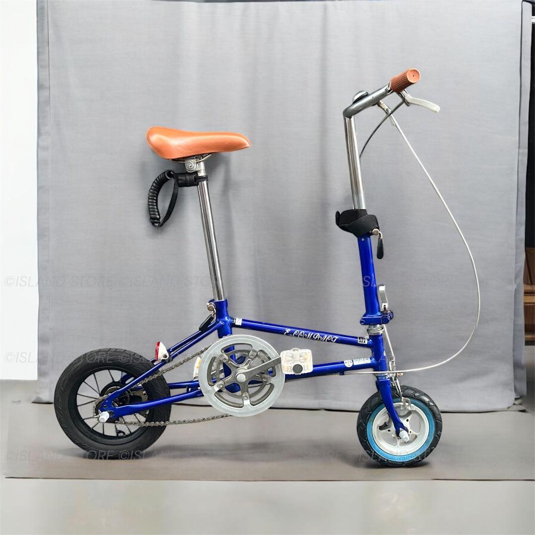 歩くよりはマシ！ E-Compact 折りたたみ 異径 自転車8&12インチ