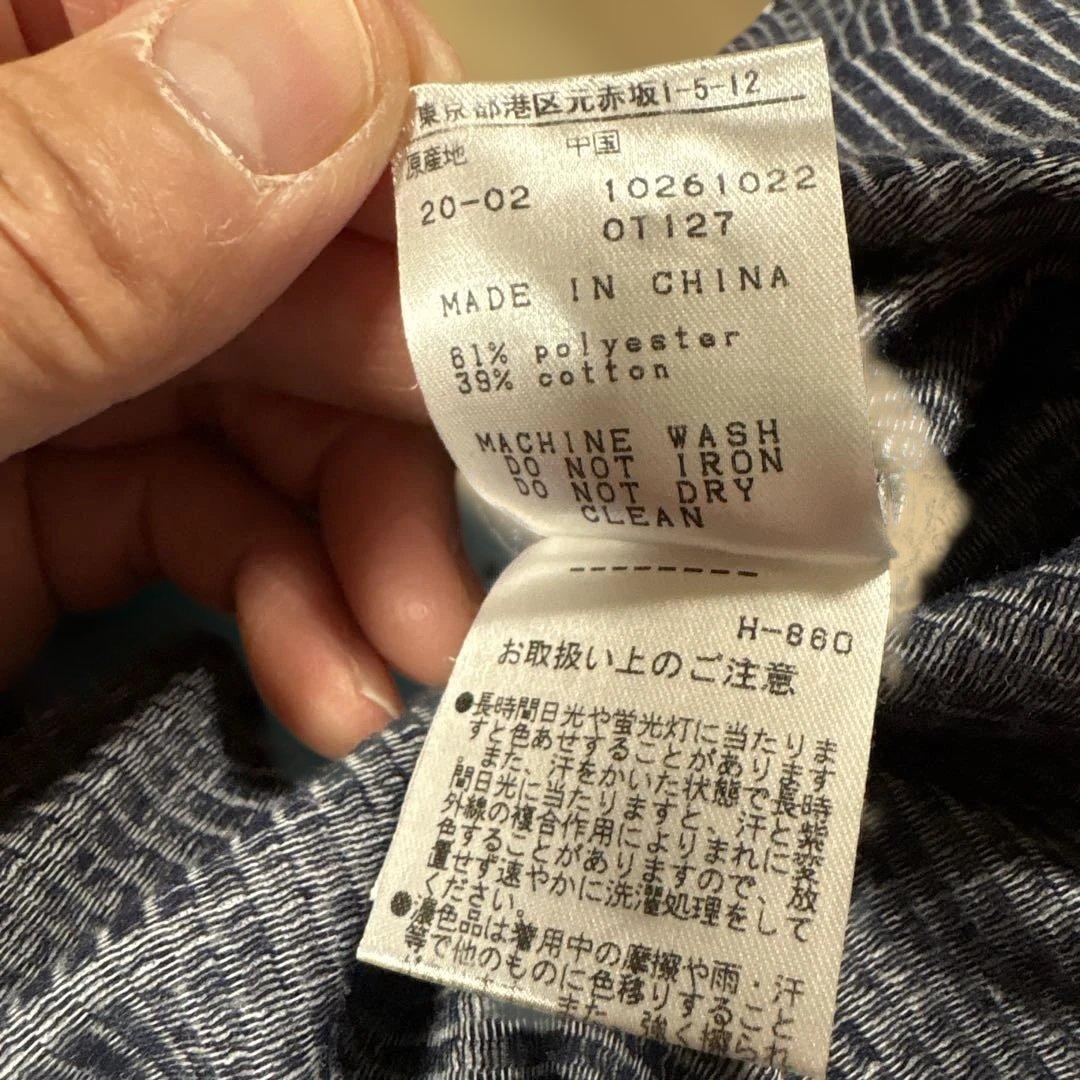 パーリーゲイツ ストライプ ポロシャツ