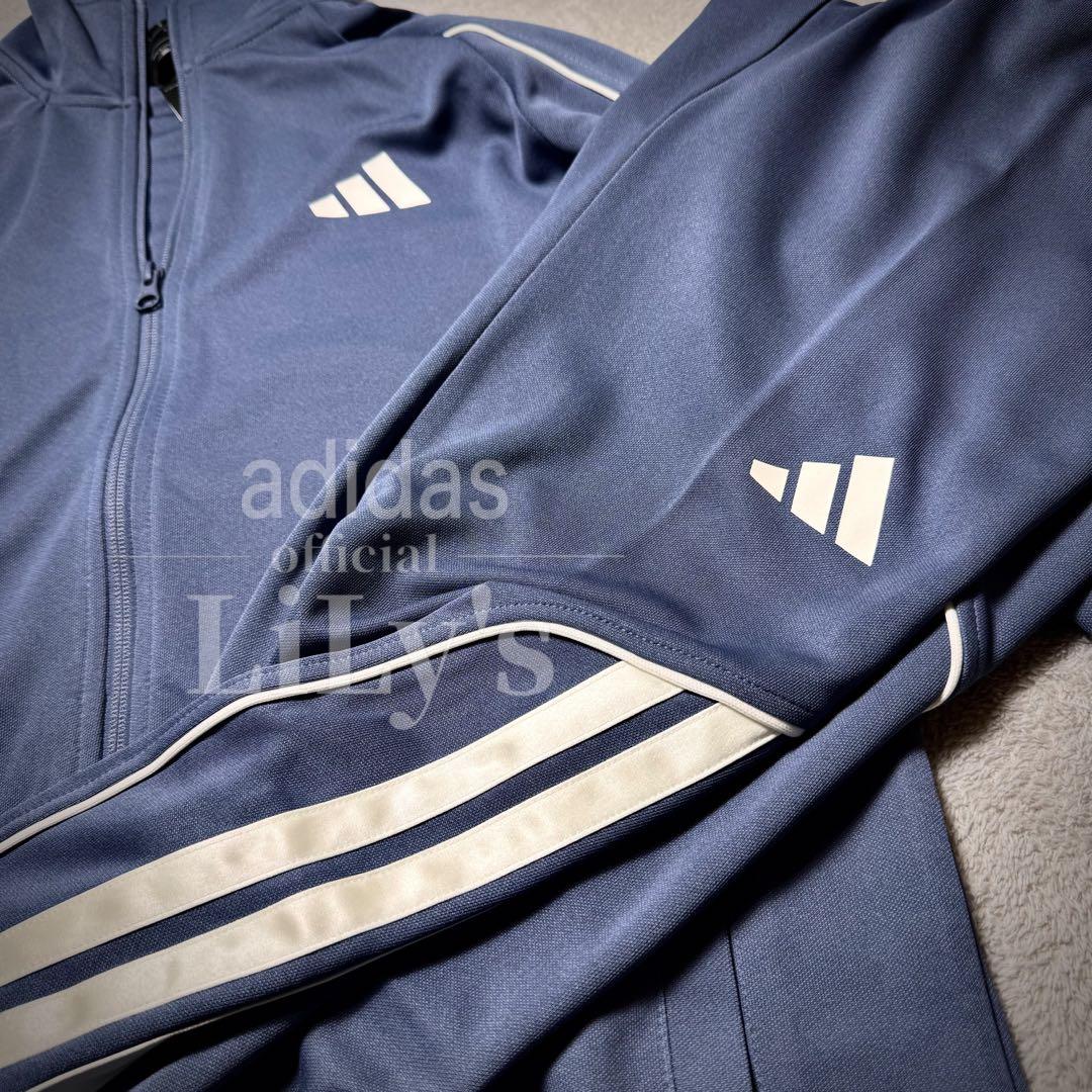 【Ｍサイズ】adidas上下セットアップ　トラックスーツ　青　ブルー　新品未使用