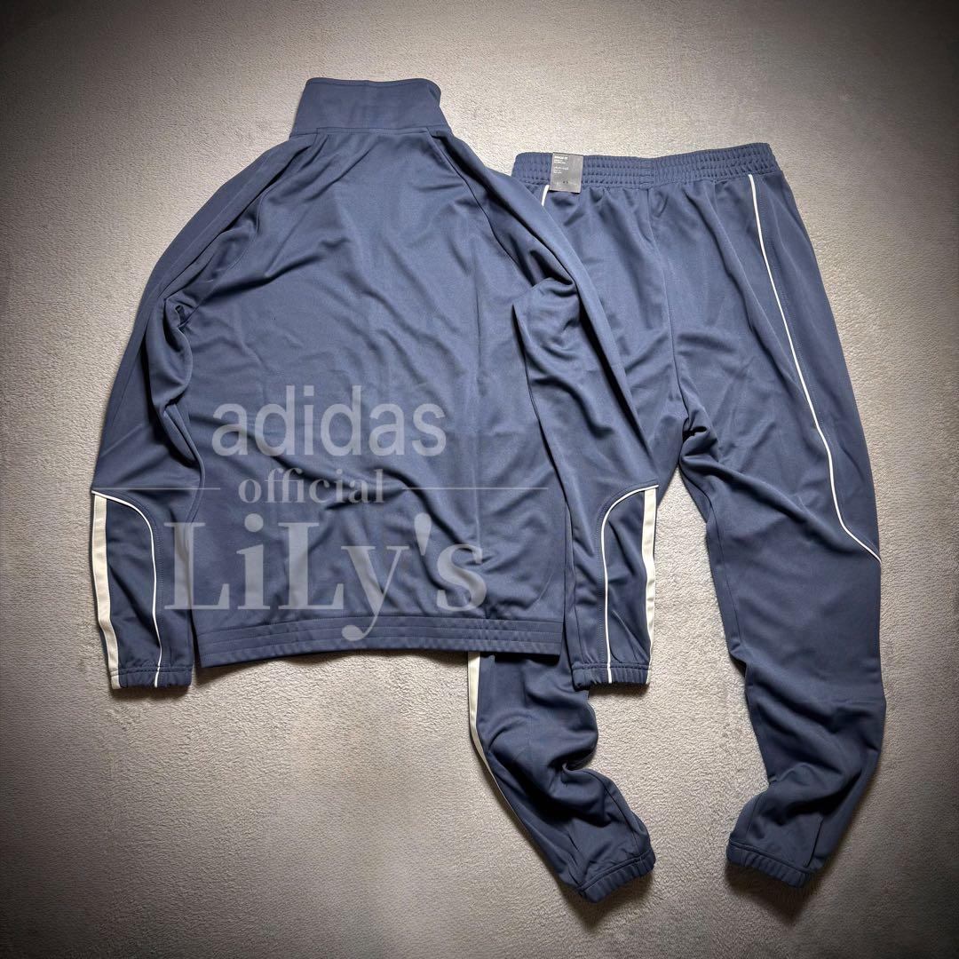 【Ｍサイズ】adidas上下セットアップ　トラックスーツ　青　ブルー　新品未使用