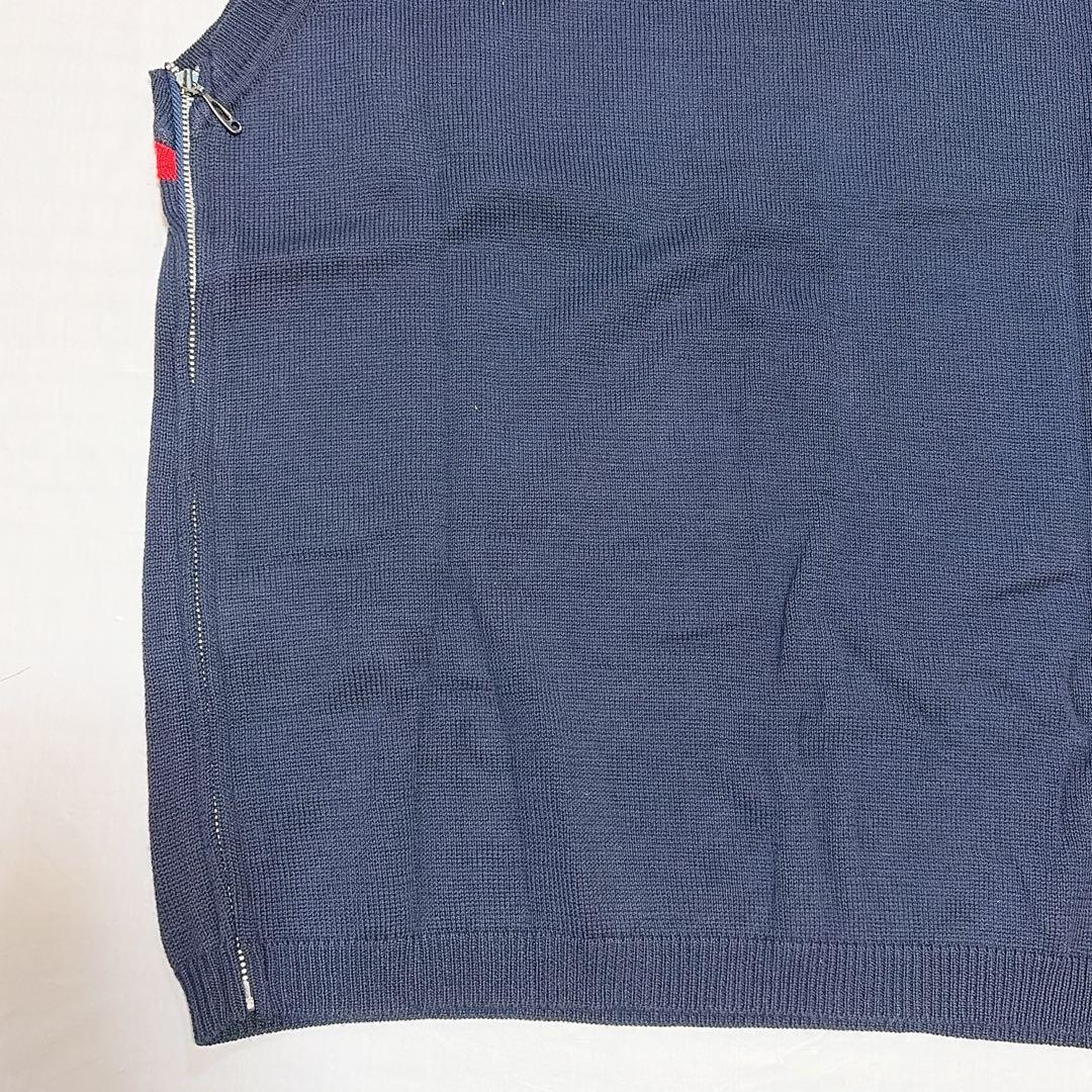 【新品タグ付き】MUNSINGWEAR ベスト 90年代 ネイビー M