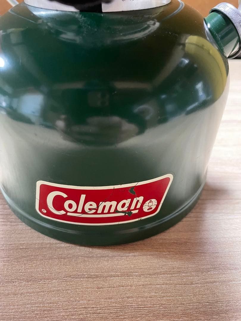 動作未確認　Coleman 200A700 グリーンガスランタン
