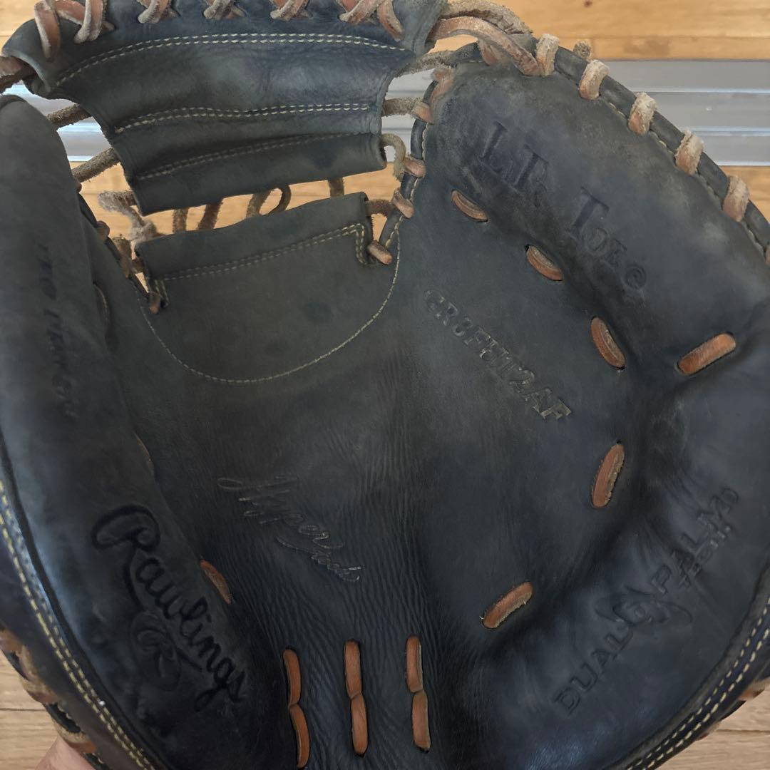 Rawlings HT-Text 軟式キャッチャーミット 黒値下げ受け付けます