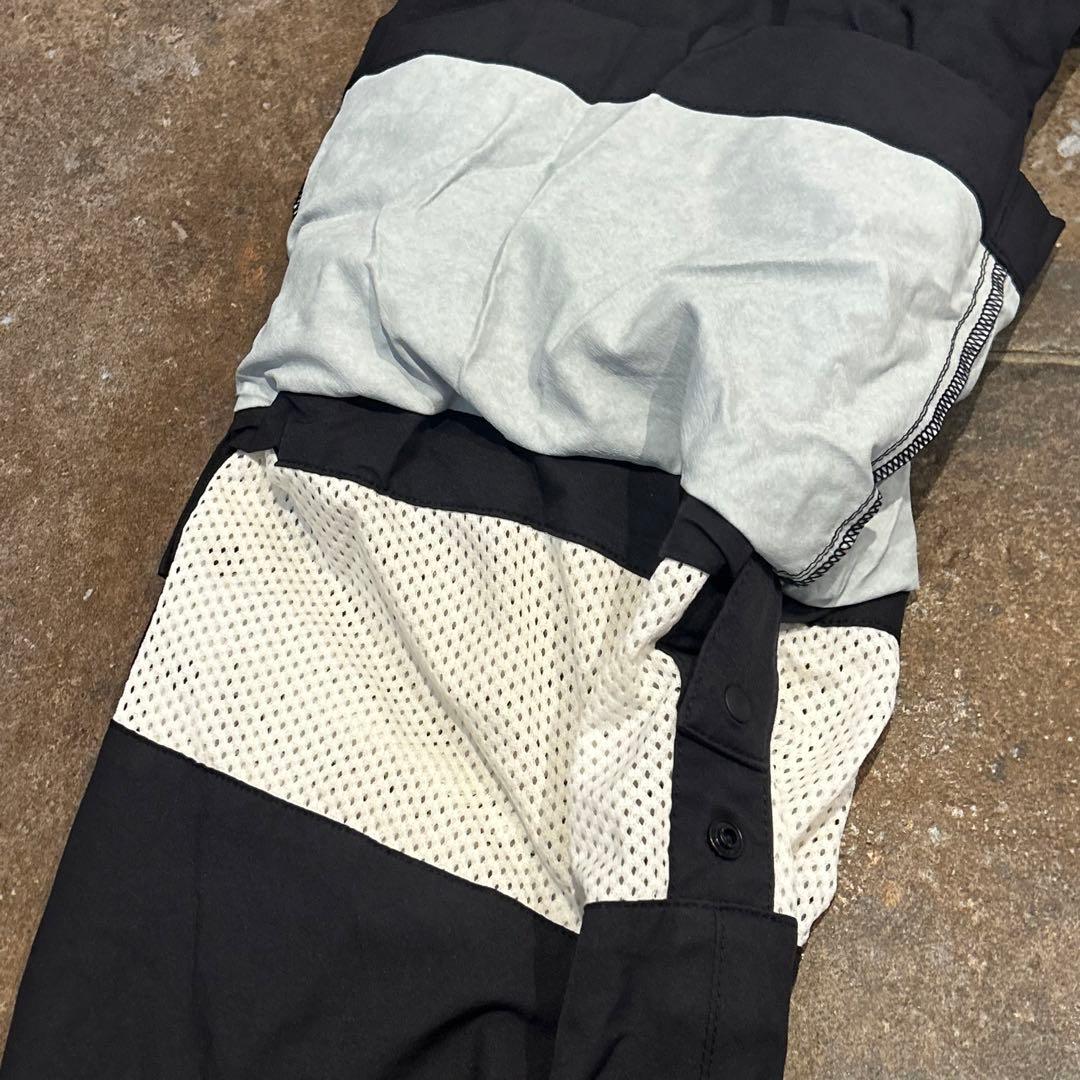 new balance golf レインウェア　セットアップ　2way ボーダー