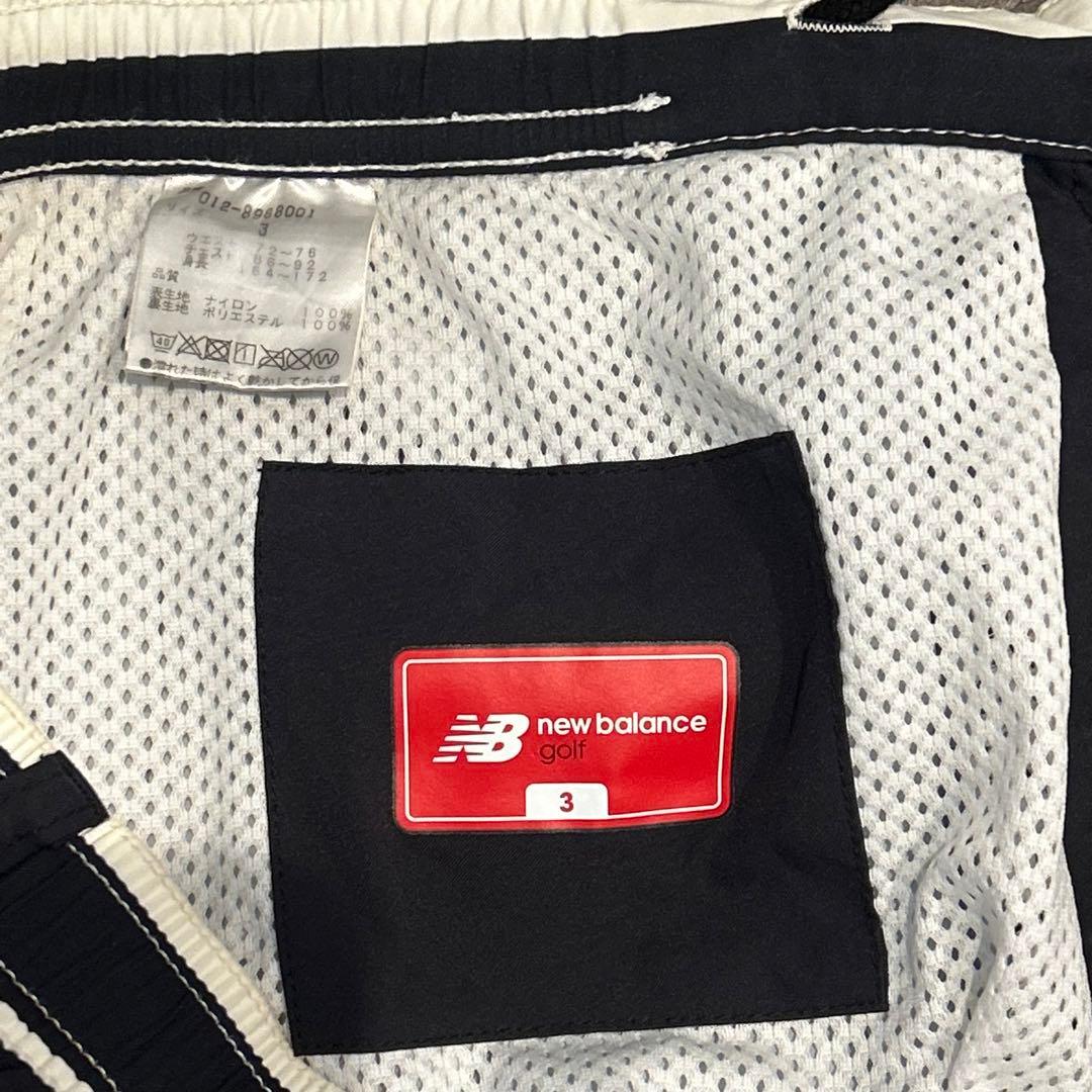new balance golf レインウェア　セットアップ　2way ボーダー