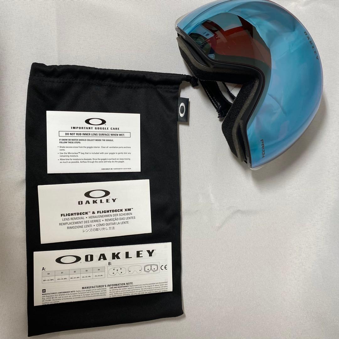 スキー・スノーボードアクセサリー oakley flight deck L