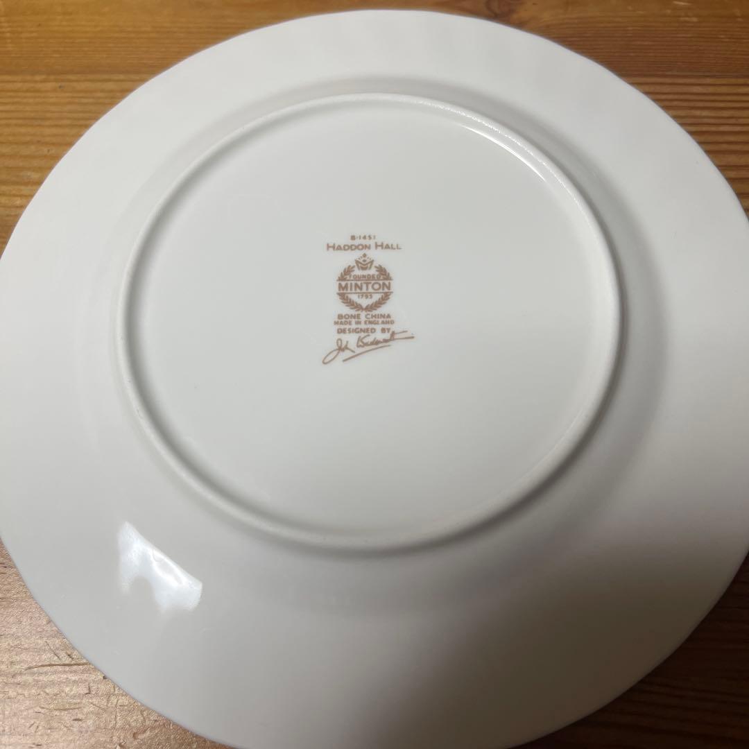 【美品】Minton ミントンHaddon Hall 花柄食器セット 5枚