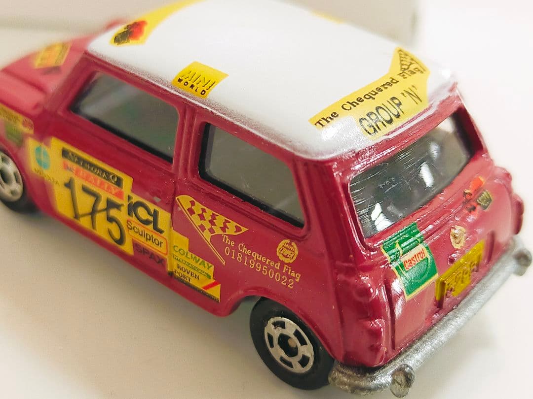 F8 88-2 MINI BLMC ミニクーパー S マークIII 青箱 トミカ
