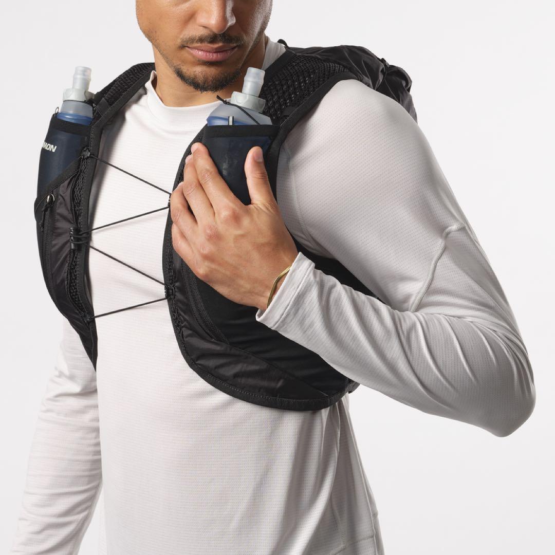 新品SALOMON ACTIVE SKIN 12 ランニングベスト　M