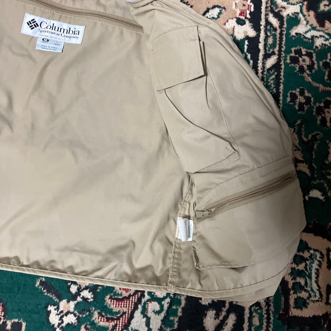 美品　Columbia コロンビア　フィッシングベスト　ボア