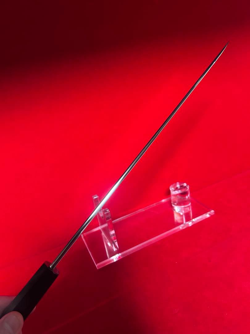包丁　柳刃　尺　鏡面＋裏磨　切味抜群　箱付　未使用品