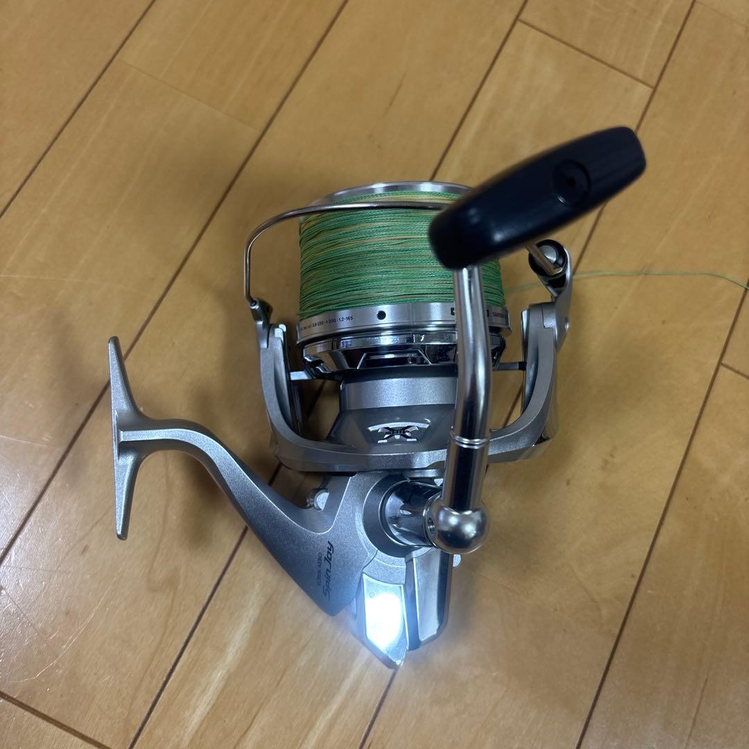 シマノ スーパーエアロ スピンジョイ ３５細糸仕様 リール サーフ キス釣り