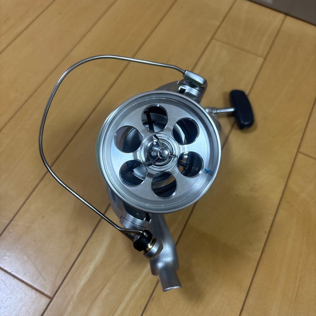 シマノ スーパーエアロ スピンジョイ ３５細糸仕様 リール サーフ キス釣り