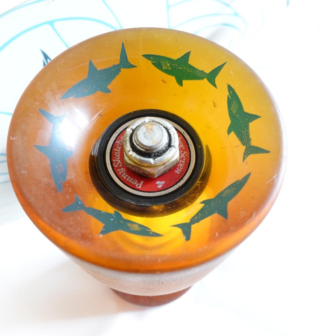 Penny サメ スケートボード ニッケル 27インチ ダイビング波模様 サーフ