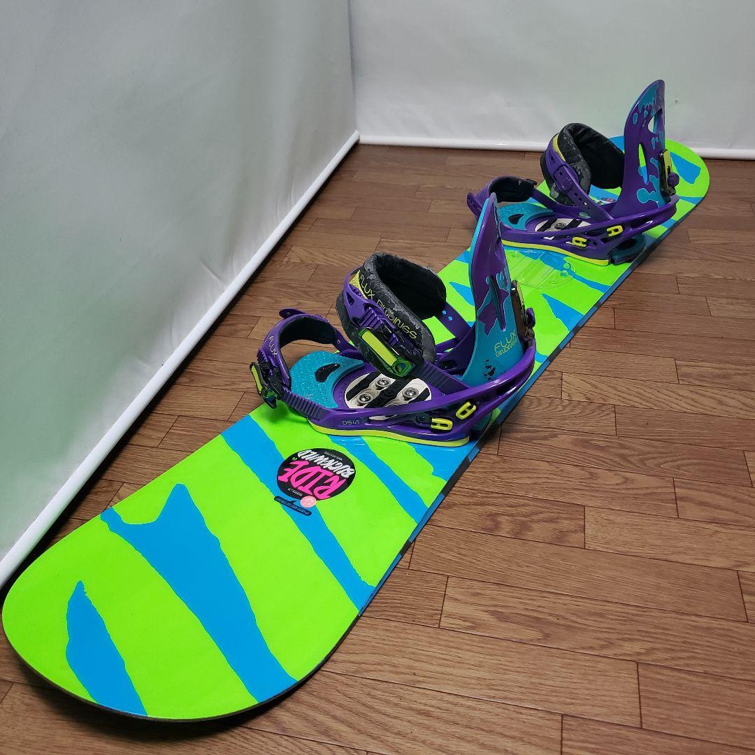 専用 RIDE FLUX 151cm スノーボードセット