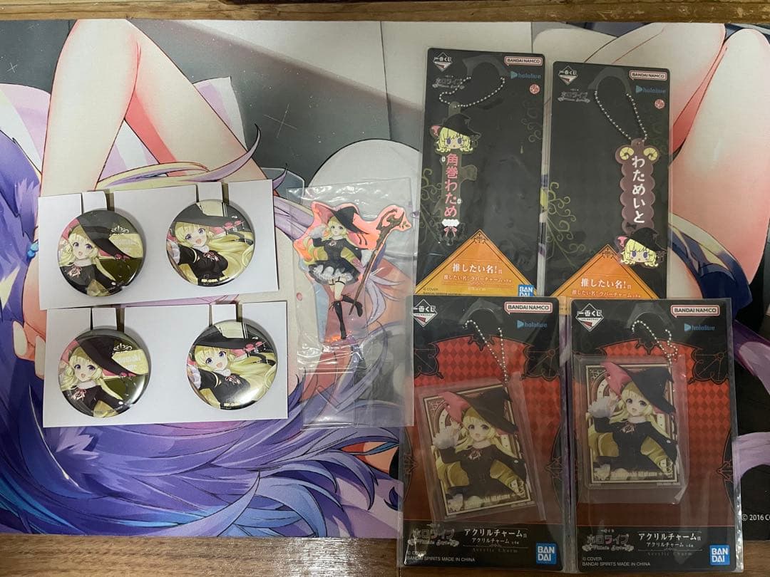 ホロライブ　一番くじ　角巻わため　フィギュア　セット