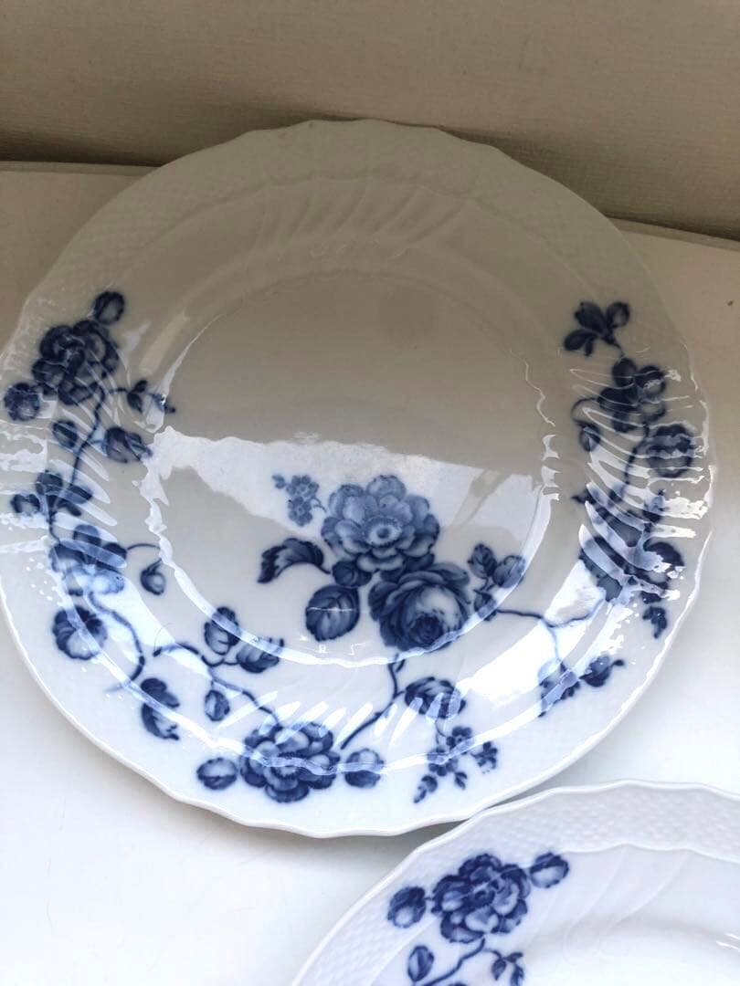 Richard Ginori リチャードジノリ ローズブルー　26.5cm 2枚