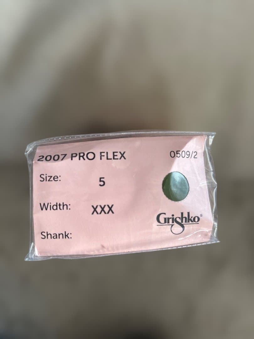 新品　Grishko 2007 PRO FLEX トゥシューズ サイズ5