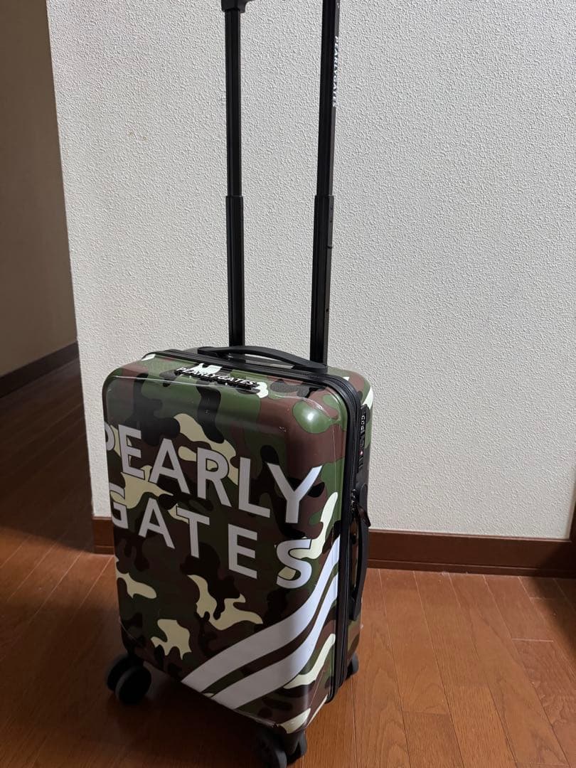 PEARLY GATES キャリーケース　迷彩柄　カモフラ