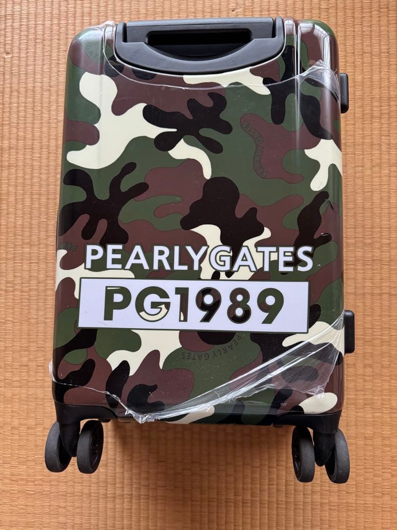 PEARLY GATES キャリーケース　迷彩柄　カモフラ