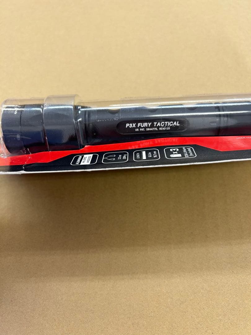 シュアファイア LEDライト P3Xフューリー タクティカ 黒 P3X-A-BK