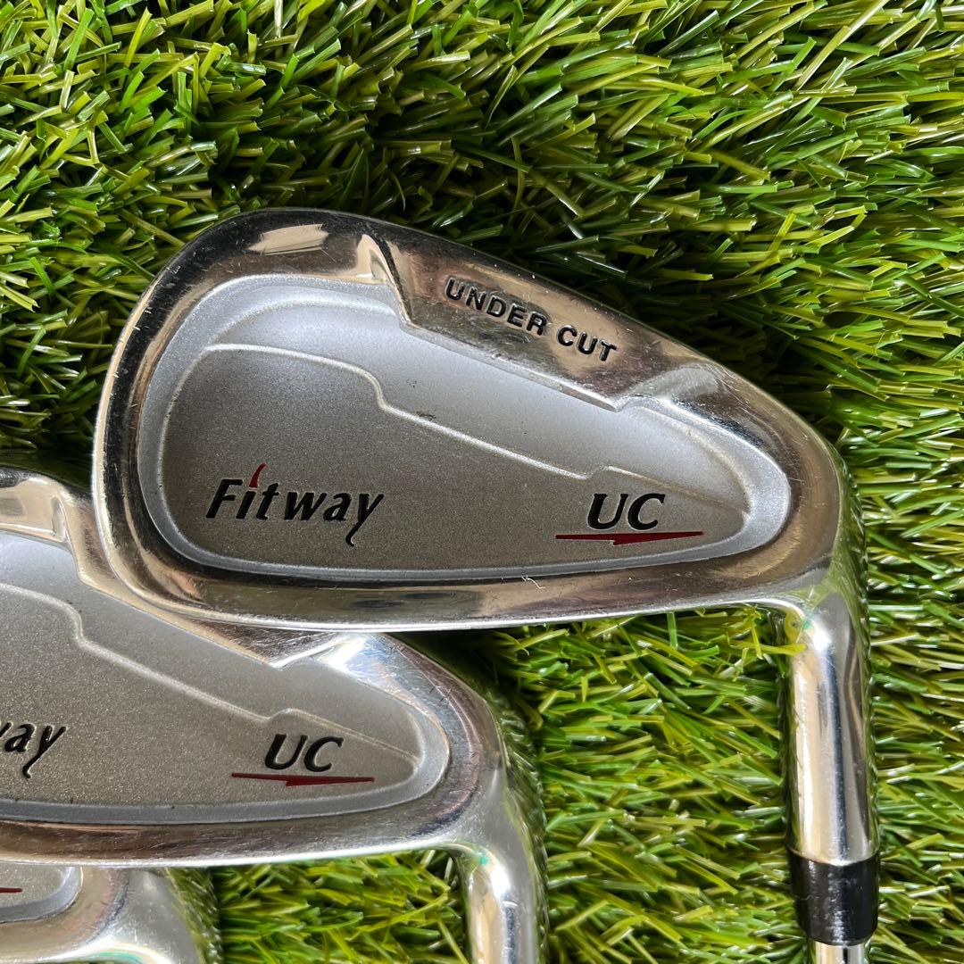 Fitway UC アイアン7本セット　メンズ　右　R UNDER CUT