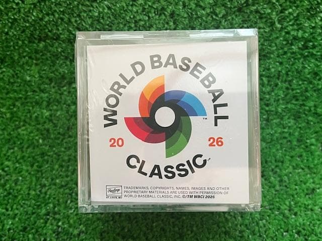 【18個限定】WBC2026侍JAPAN\"J\"オフィシャルレプリカボール限定品