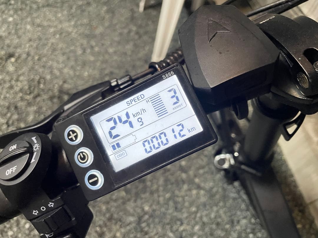 ジャンク　電動自転車　モペット　cateooki