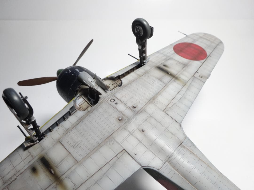 ファインモールド1/48「零戦52型三菱製」完成品