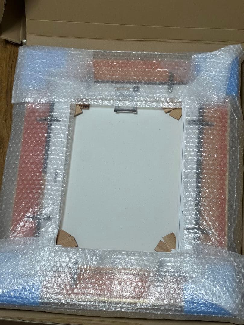 ゴッホ展 ピカチュウ キャンバス サイズS 金枠 証明書付き