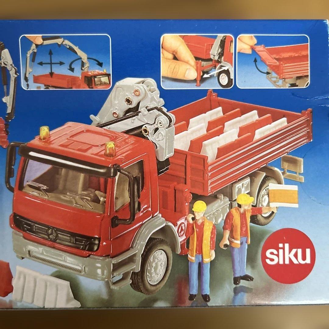 siku メルセデス・アテゴ クレーン付き 1/50スケール