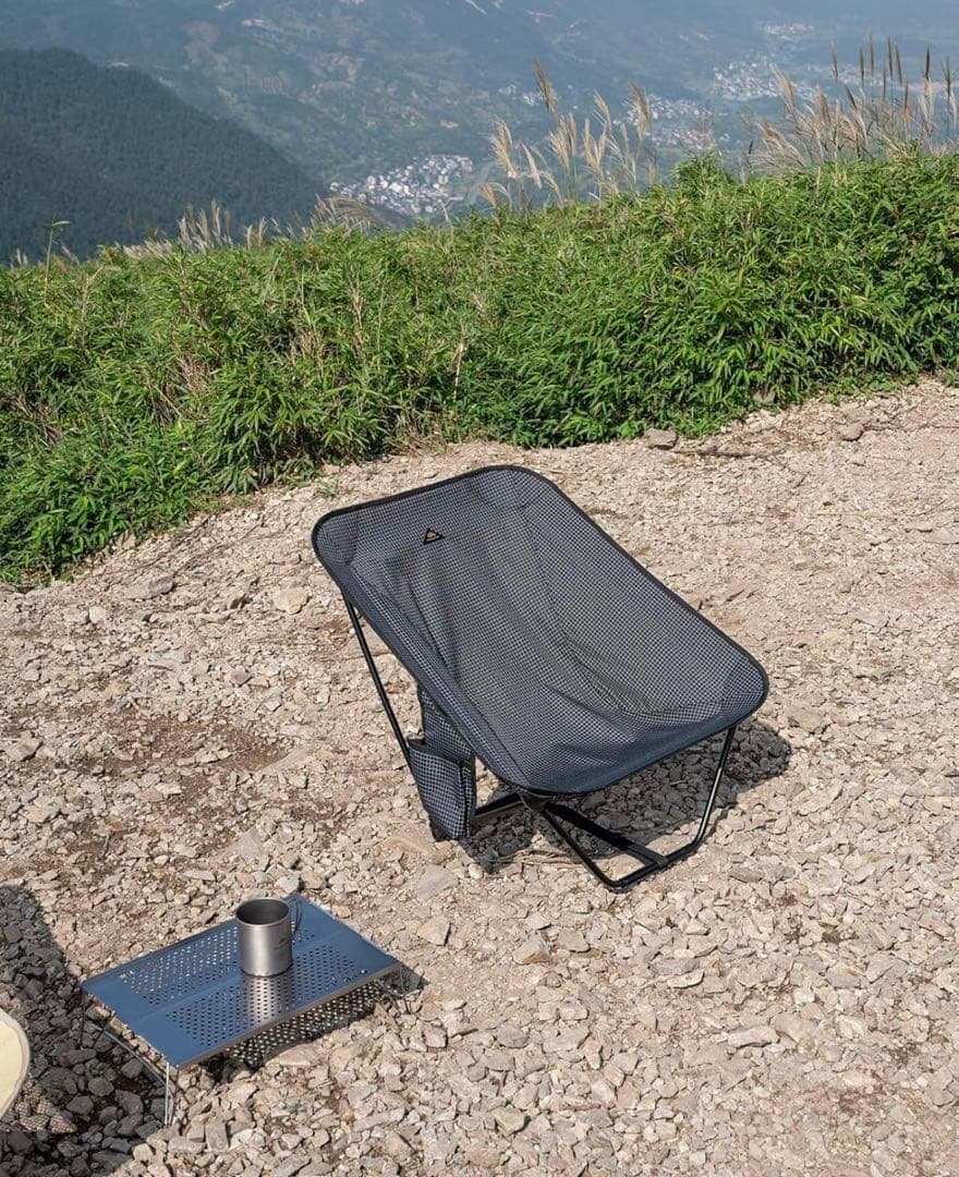 新品2個セット‼️iClimb✨ローチェア　超軽量 収納バッグ　耐荷重120kg