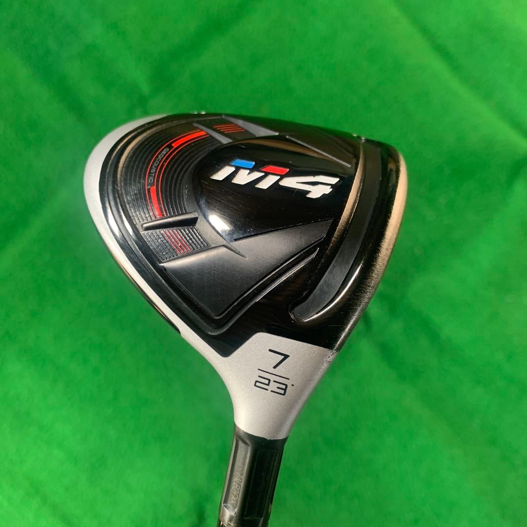 レア】TaylorMade M4 7W 23° Tour AD IZ-7S 名器