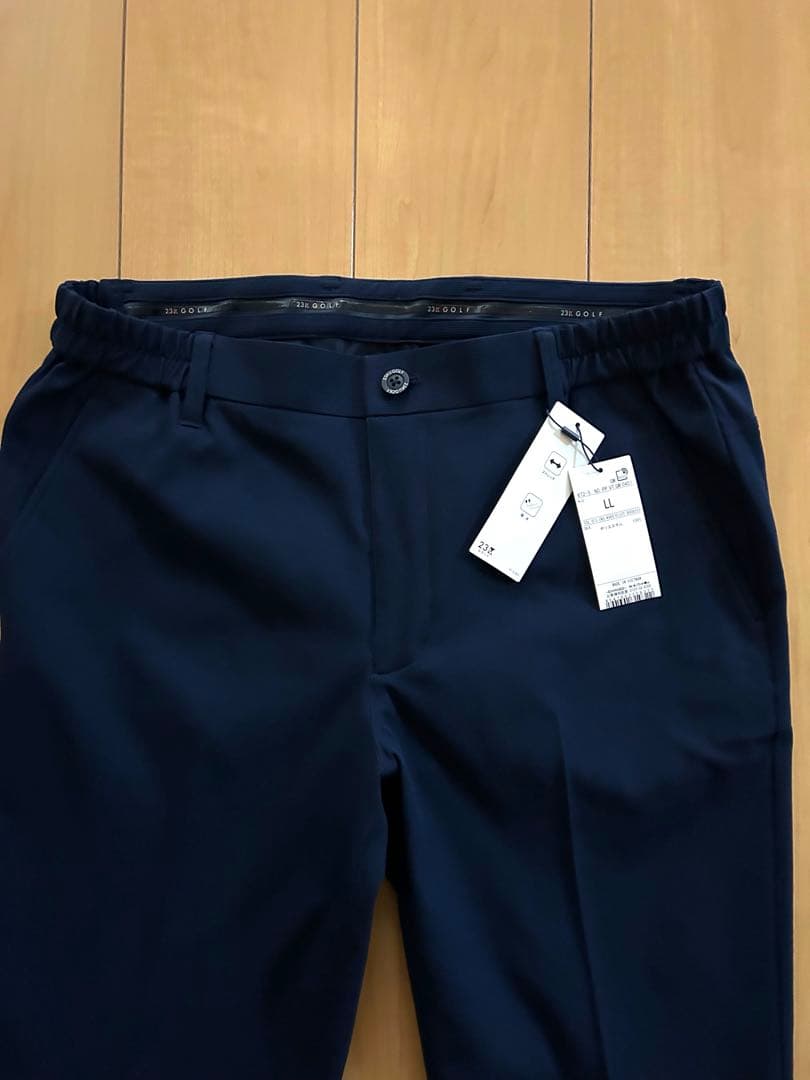 23GOLF ネイビー ゴルフパンツ 新品タグ付き