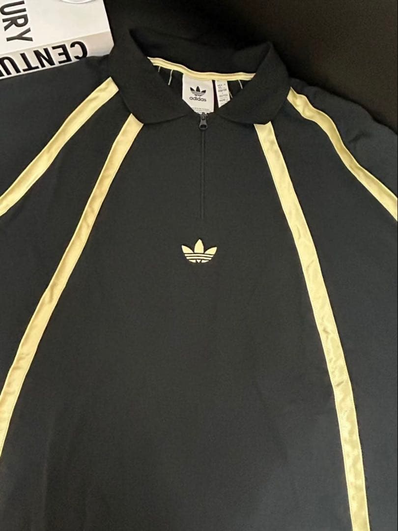 海外限定2XL ADIDAS ラグビー ポロTシャツブラック　IR6377