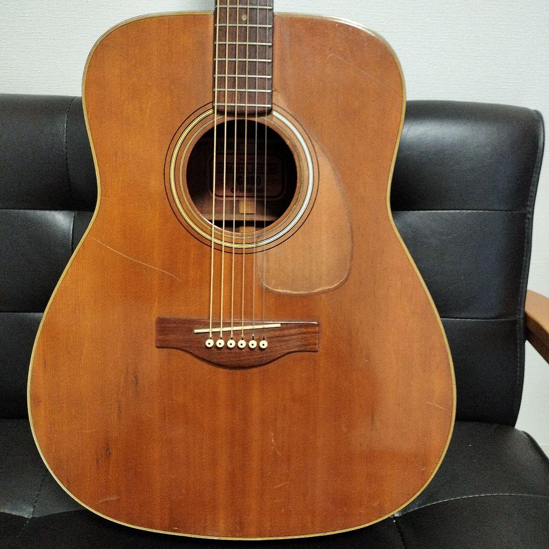 Yamaha YAMAHA　ヤマハ　FG-180 赤ラベル 横ロゴ