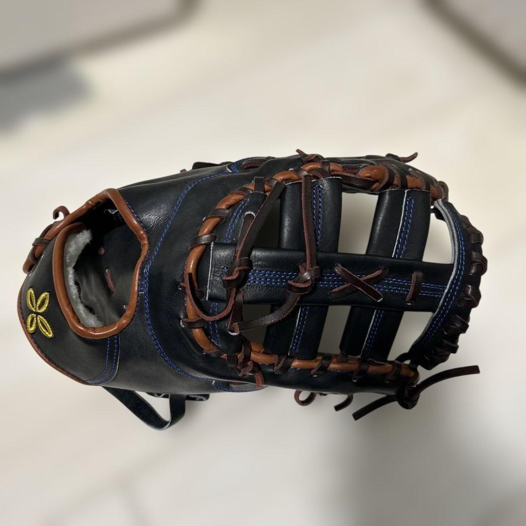 レザー製野球グローブ 黒