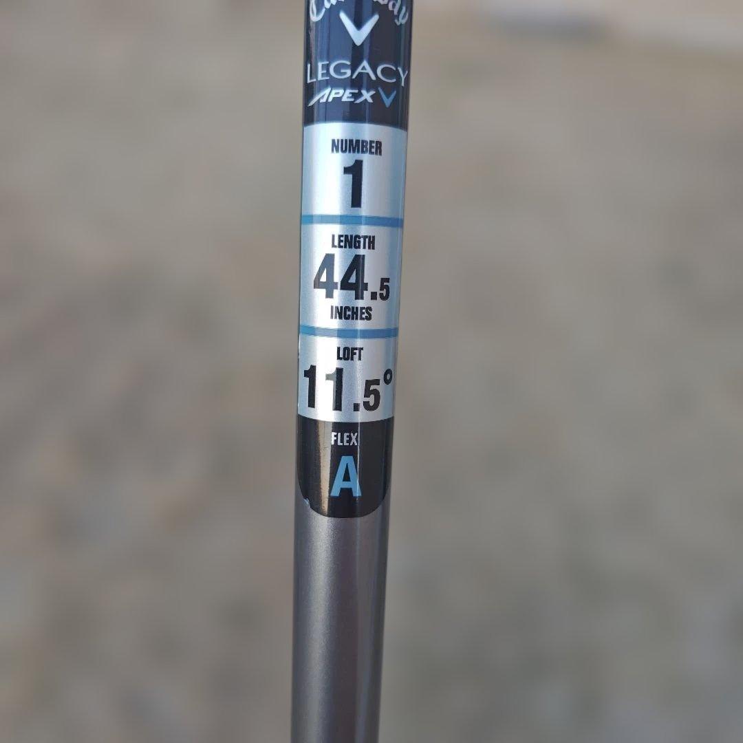 Callaway Legacy Apex V ドライバーフェアウェイウッドセット