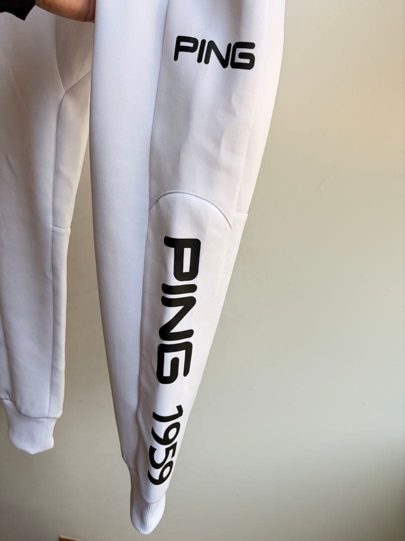 PING 1959 ジョガーパンツ ホワイト L 極美品
